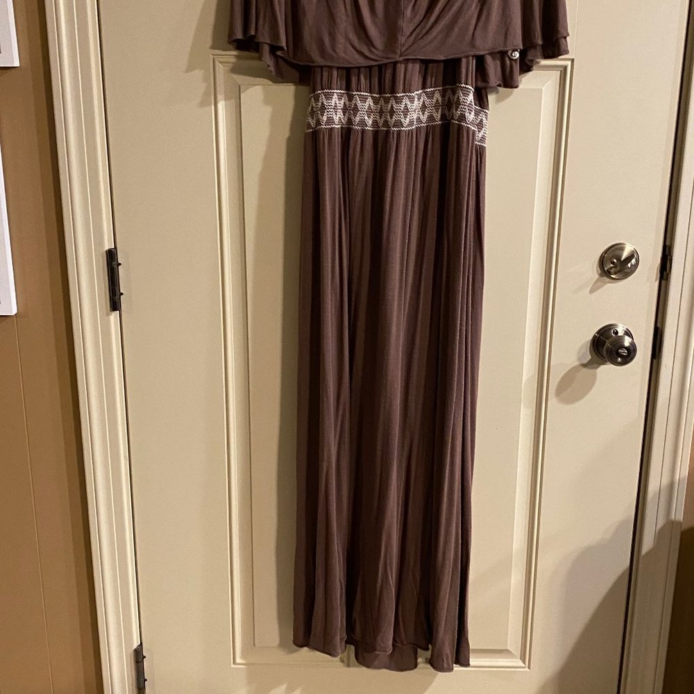 T-Bags Los Angeles embroidered maxi dress - Picture 6 of 14